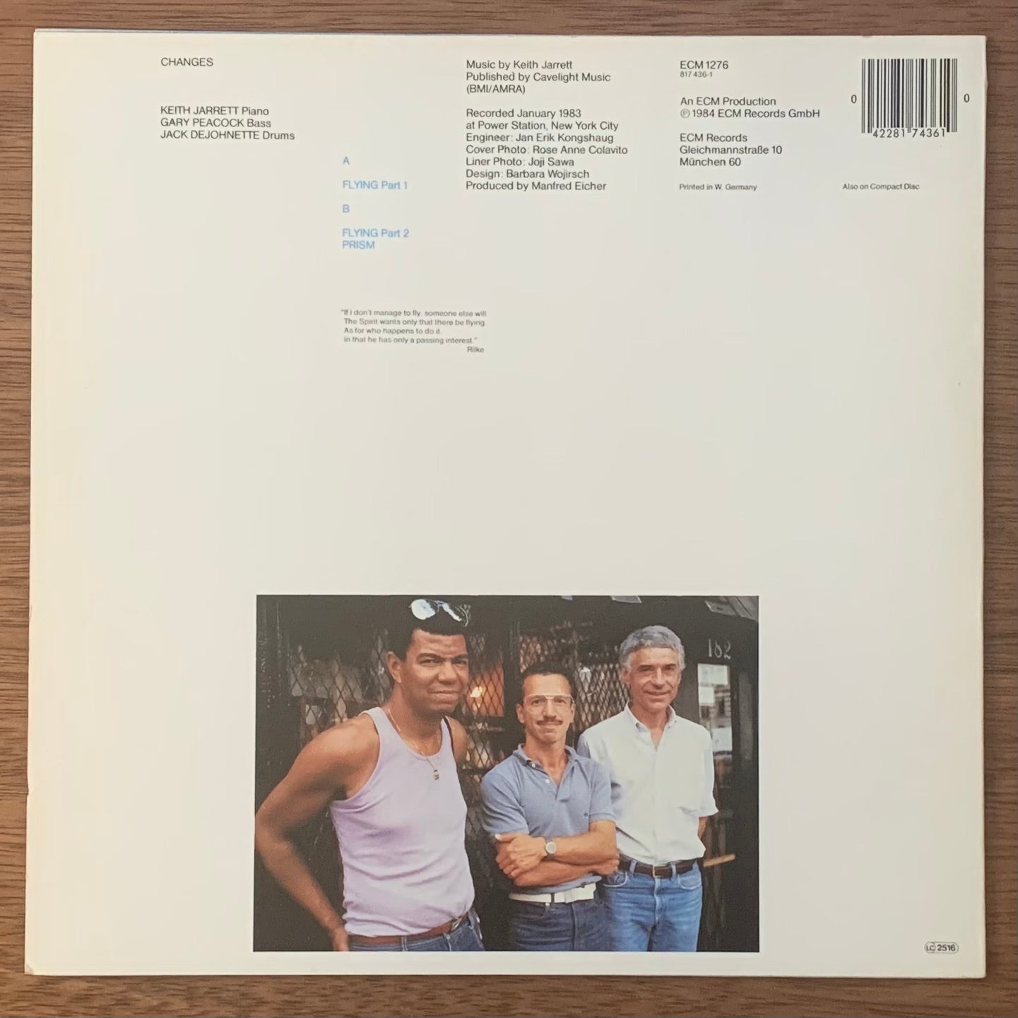 Keith Jarrett-Changes