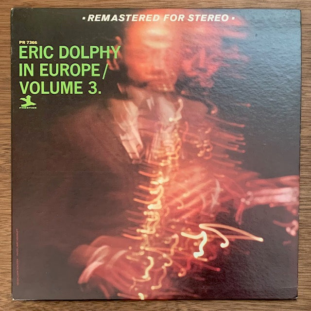 Eric Dolphy - In Europe / Volume 3.