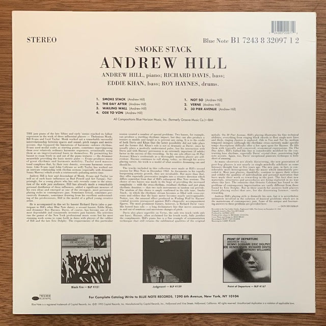 Andrew Hill - Smoke Stack