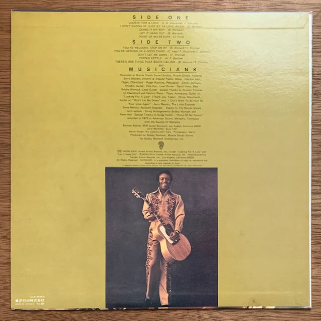 Bobby Womack - Lookin' For A Love Again