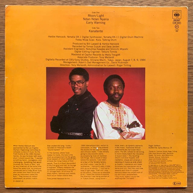 Herbie Hancock & Foday Musa Suso - Village Life