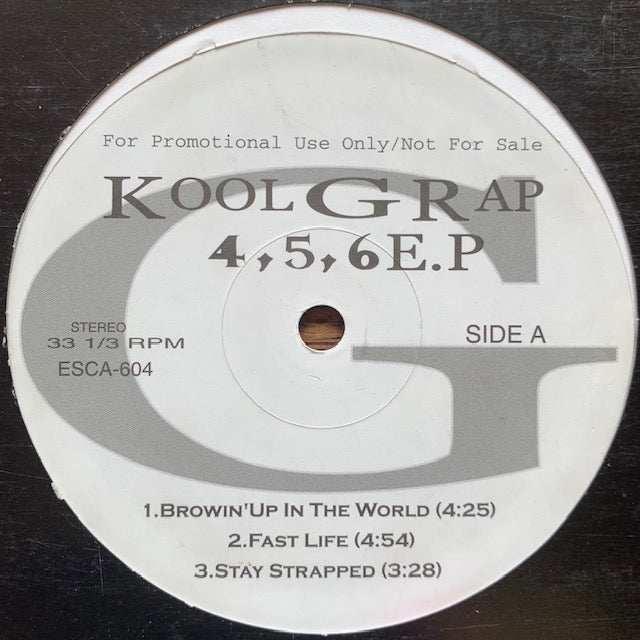 Kool G Rap - 4,5,6, E.P