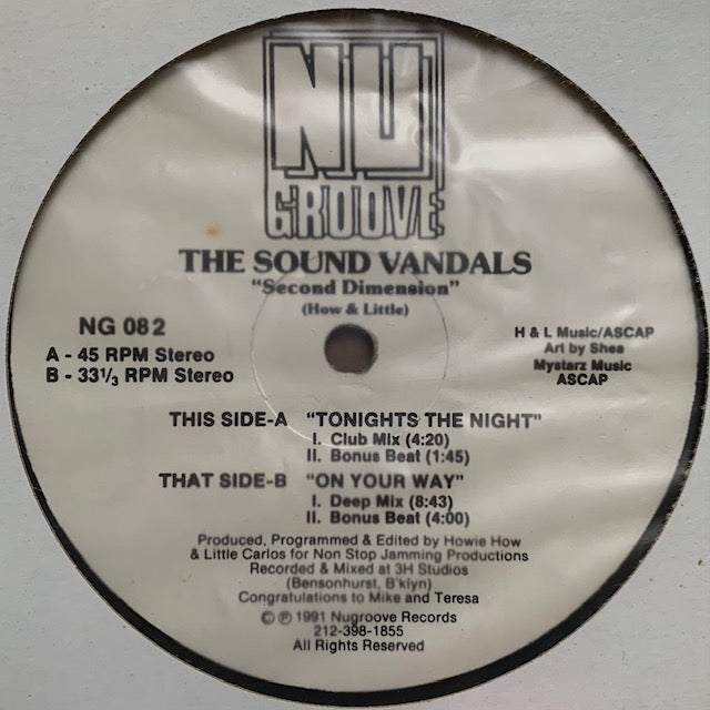 Sound Vandals - Second Dimension