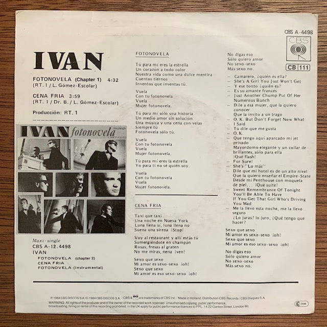 Ivan - Fotonovela · Capítulo (I)