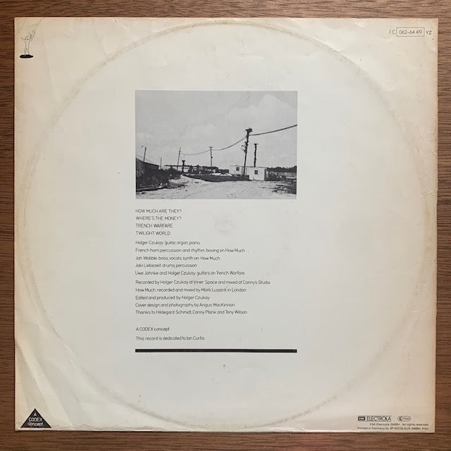 Holger Czukay / Jah Wobble / Jaki Liebezeit - How Much Are They?