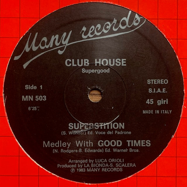 Club House - Superstition Medley With Good Times