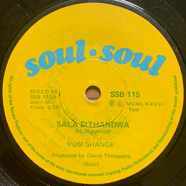 Vusi Shange - Mama Ka Sibongile