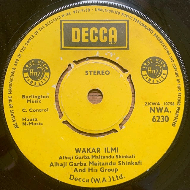 Alhaji Garba Maitandu Shinkafi And His Group - Shehu Turakin Sokoto