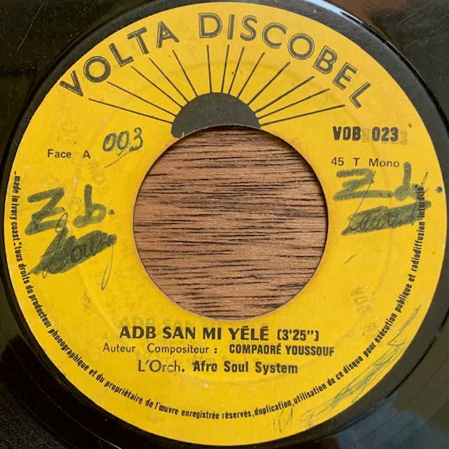 Compaore Youssouf et L'Orchestre Afro Soul System - Adb San Mi Yele