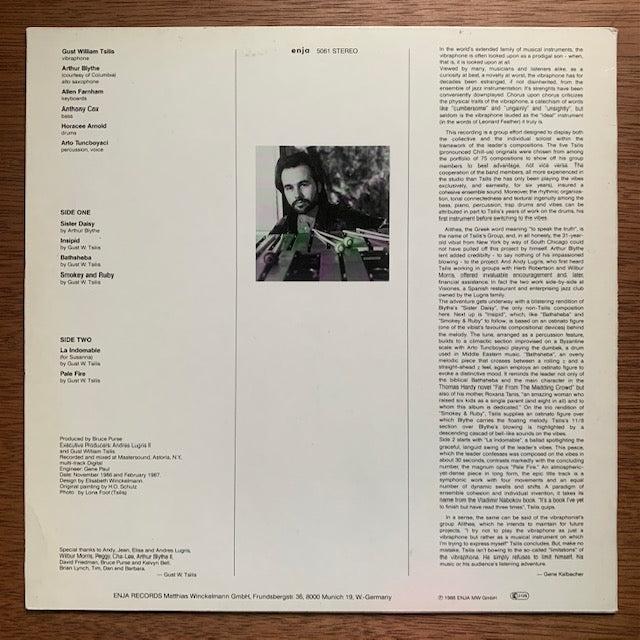 Gust William Tsilis & Alithea - Pale Fire