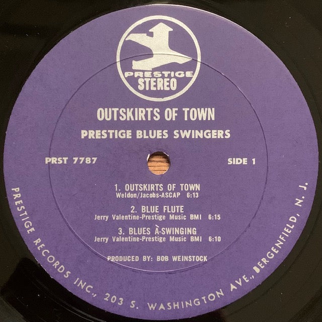 Prestige Blues-Swingers - Outskirts Of Town