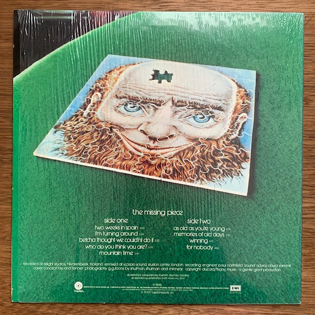 Gentle Giant - The Missing Piece