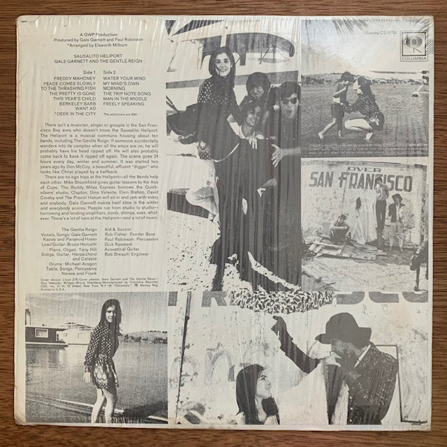 Gale Garnett And The Gentle Reign - Sausalito Heliport