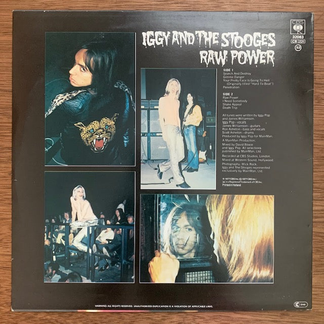 Iggy And The Stooges - Raw Power