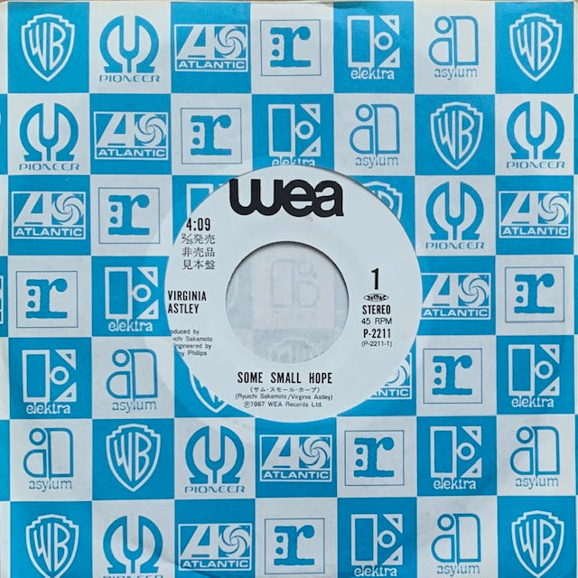Virginia Astley - Some Small Hope