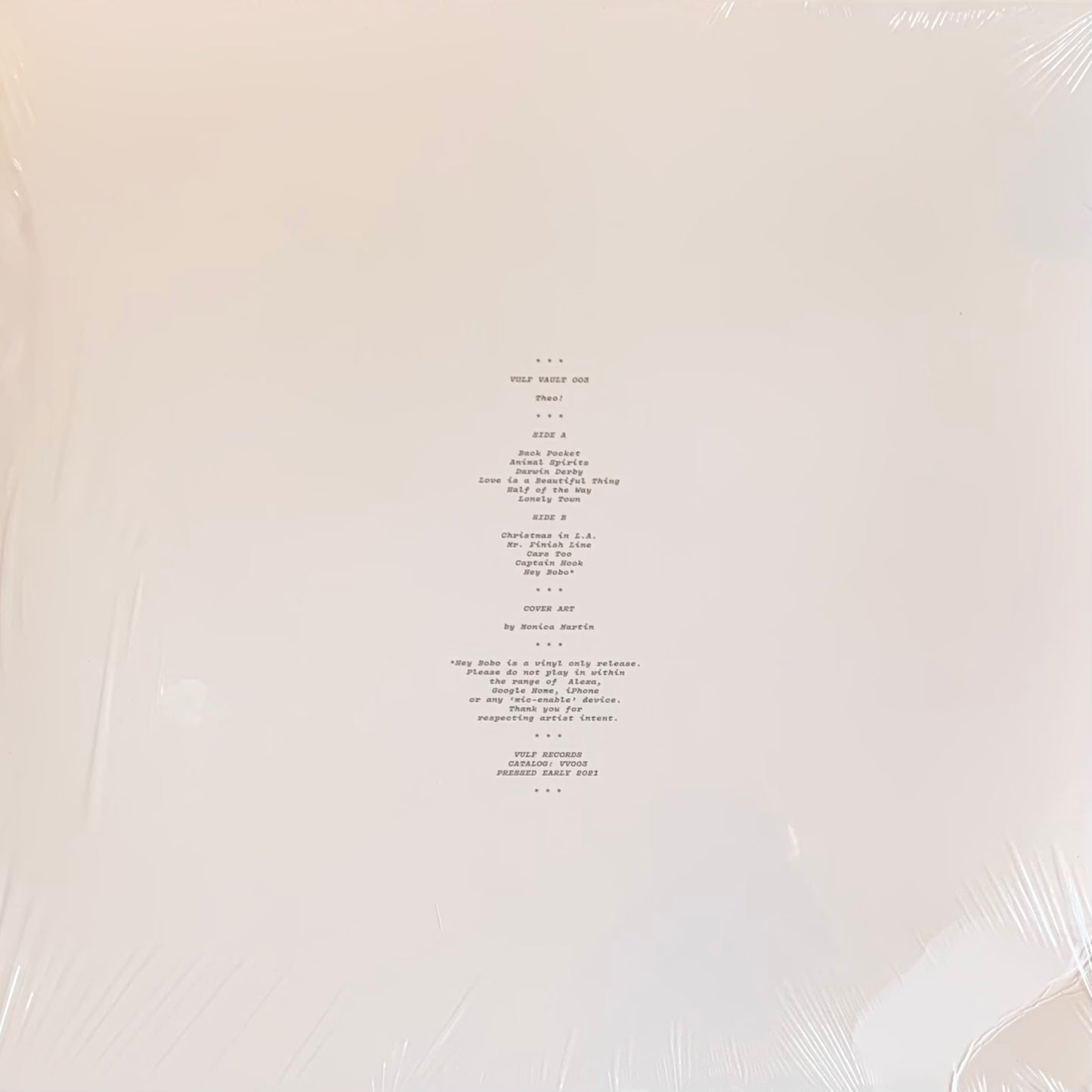 Vulfpeck - Vulf Vault 003: Theo!