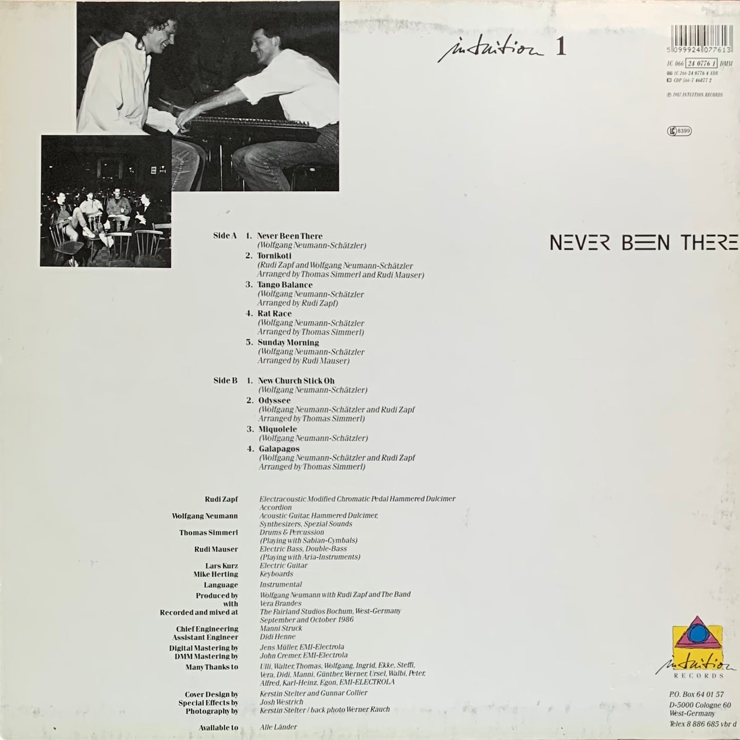 Never Been There - Never Been There