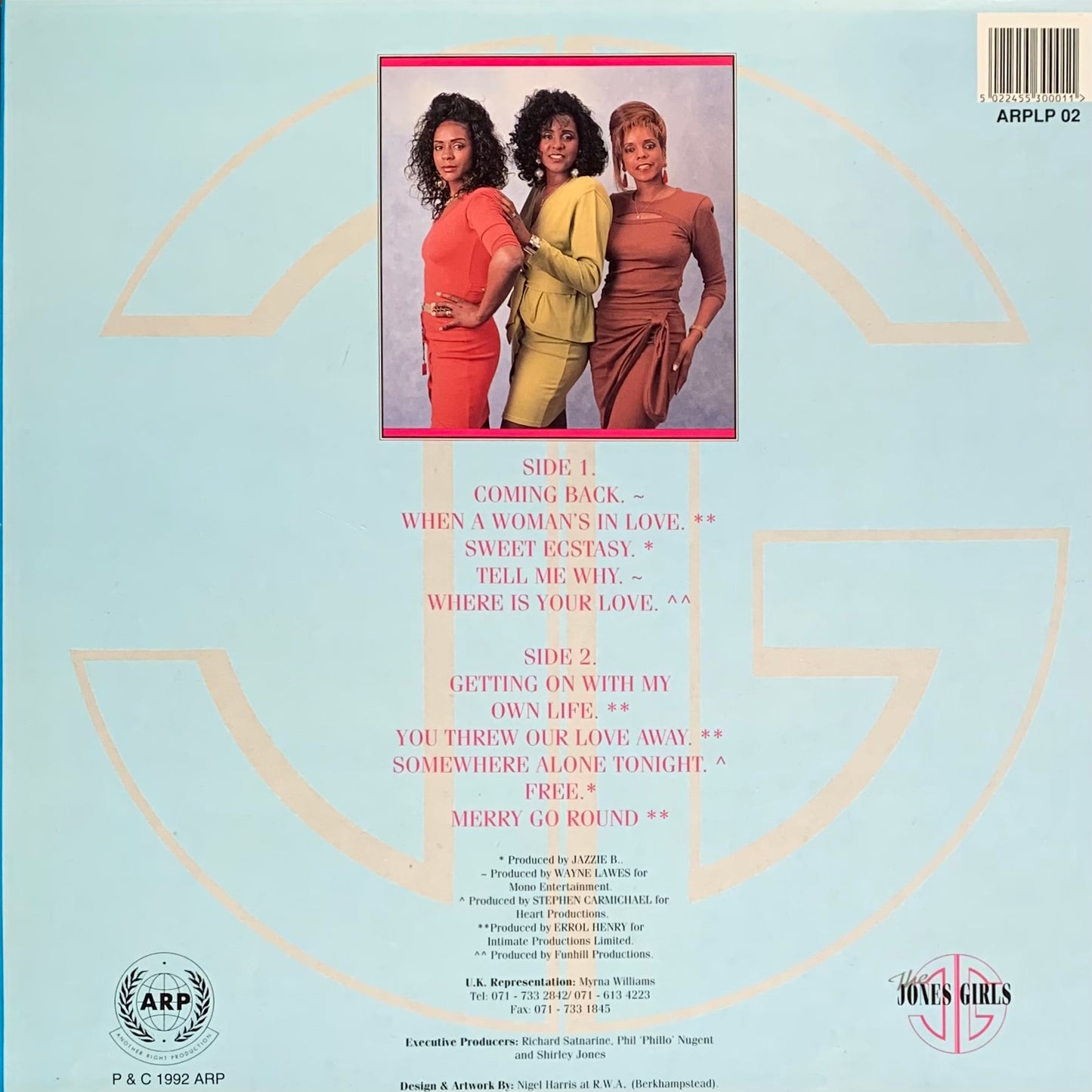 Jones Girls - Coming Back