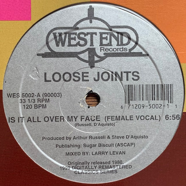 Loose Joints - Is It All Over My Face