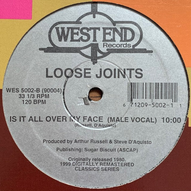 Loose Joints - Is It All Over My Face