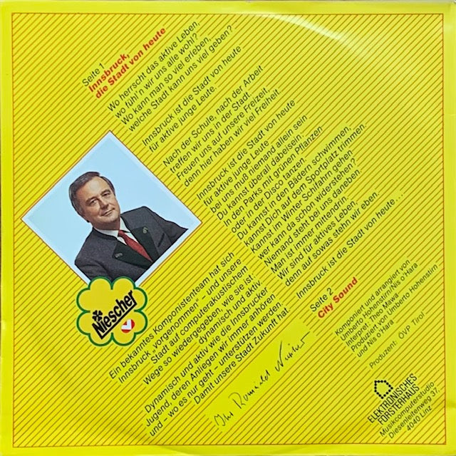 Theo Mawa / Umberto Hohenstirn / Nis O'Hara - Innsbruck, Die Stadt Von Heute