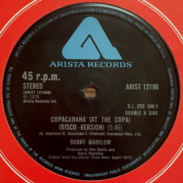 Barry Manilow - Copacabana (At The Copa)