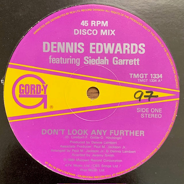 Dennis Edwards - Don't Look Any Further