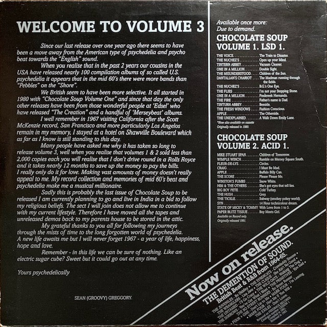 V.A. - Chocolate Soup For Diabetics Vol. 3