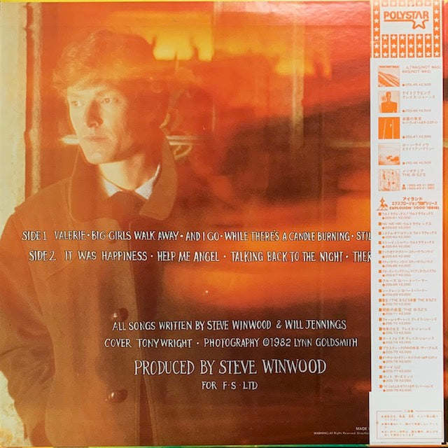 Steve Winwood - Talking Back To The Night