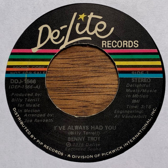 Benny Troy - I've Always Had You