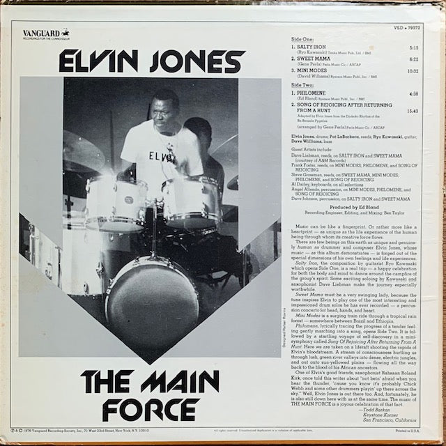 Elvin Jones - The Main Force