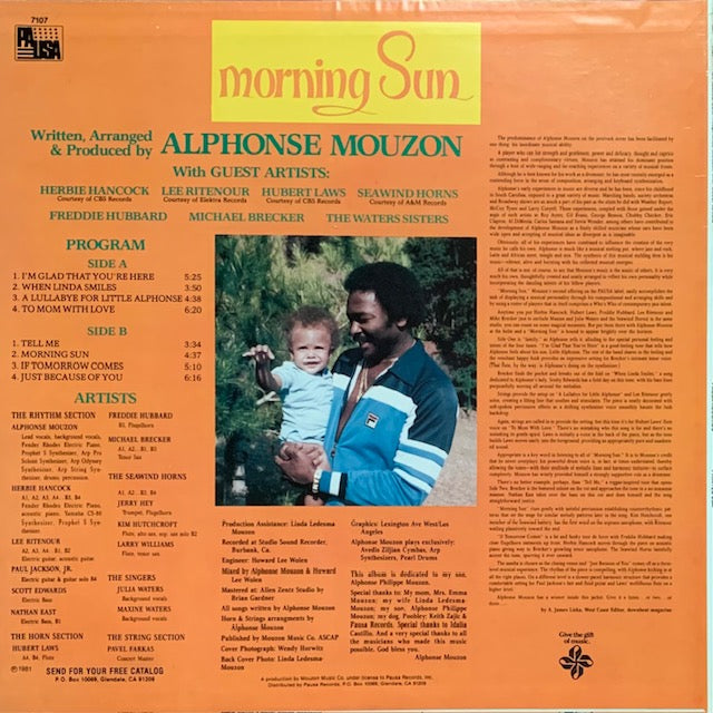 Alphonse Mouzon - Morning Sun