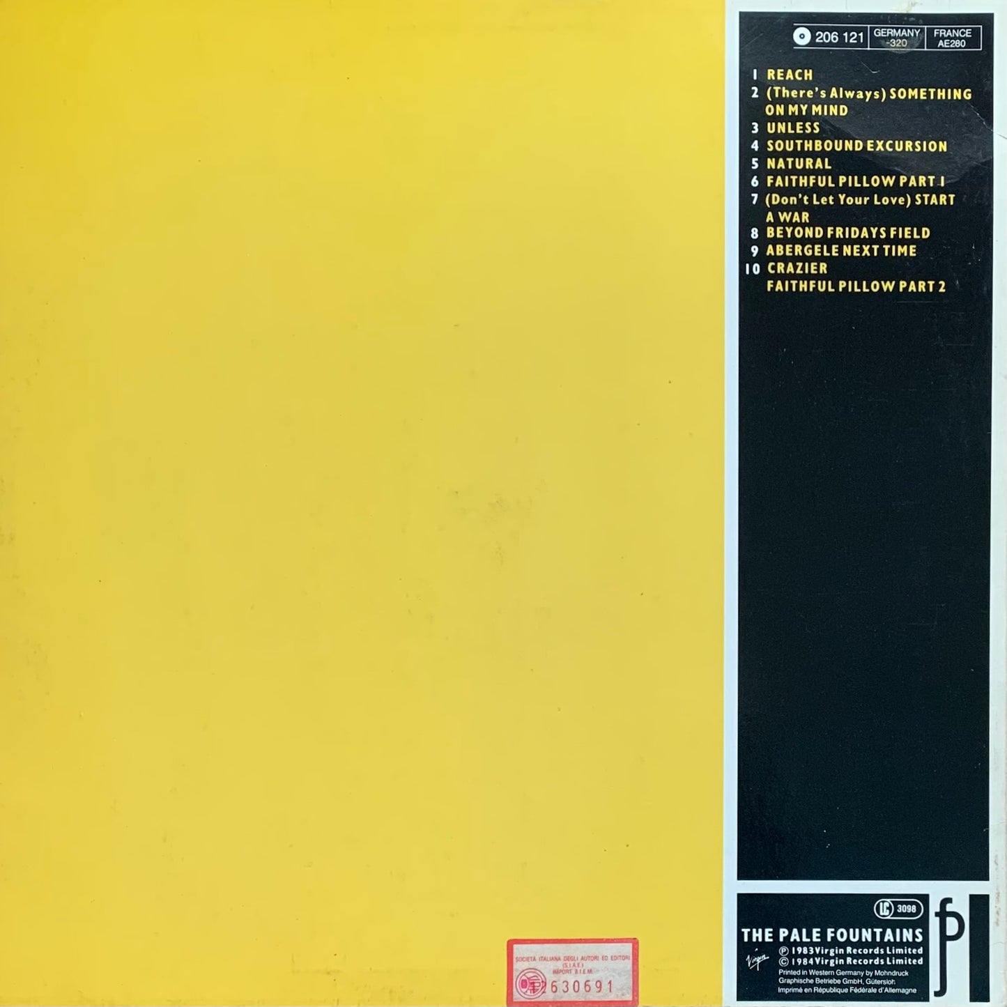 Pale Fountains - Pacific Street