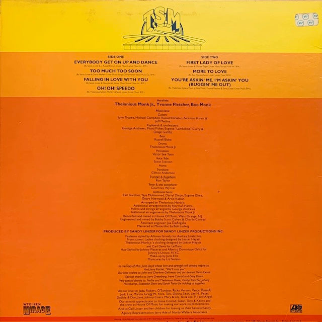 T.S. Monk - More Of The Good Life