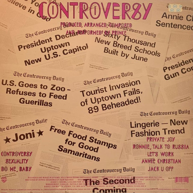 Prince - Controversy (戦慄の貴公子)