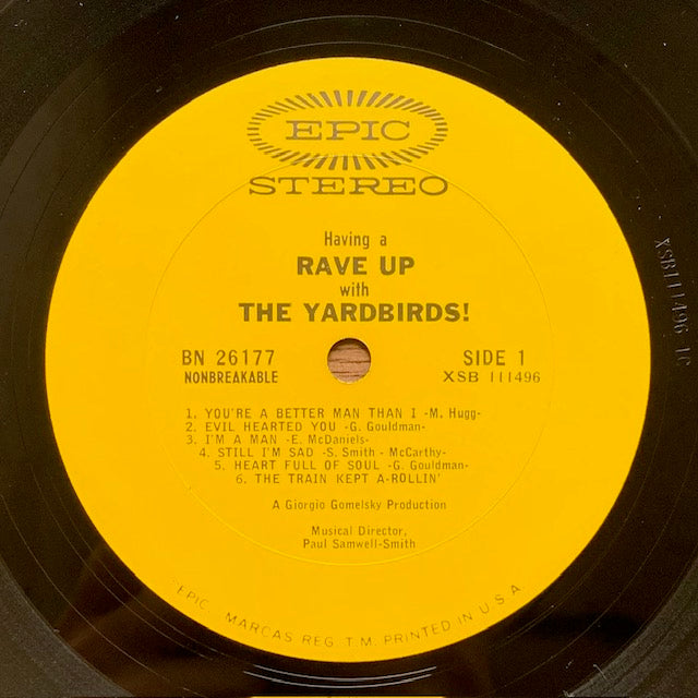 Yardbirds - Having A Rave Up With The Yardbirds