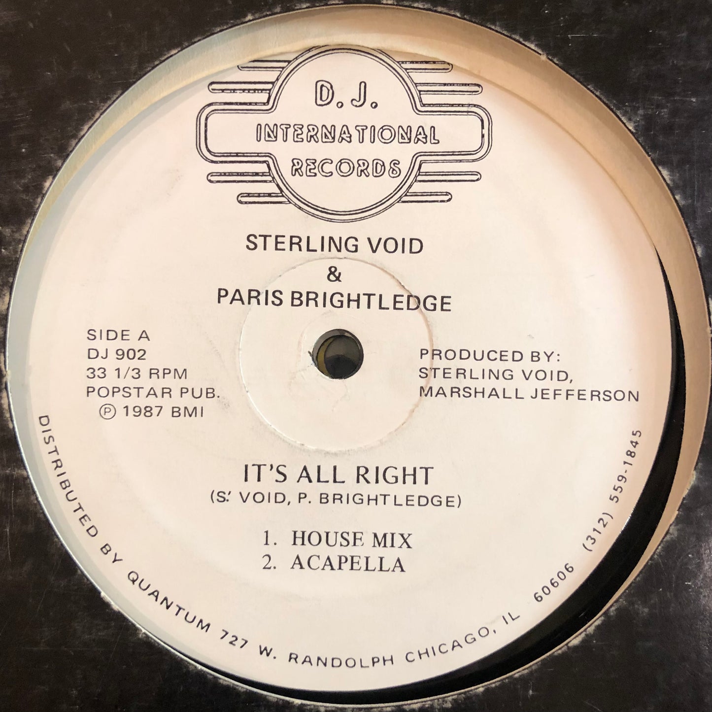 Sterling Void & Paris Brightledge - It's All Right