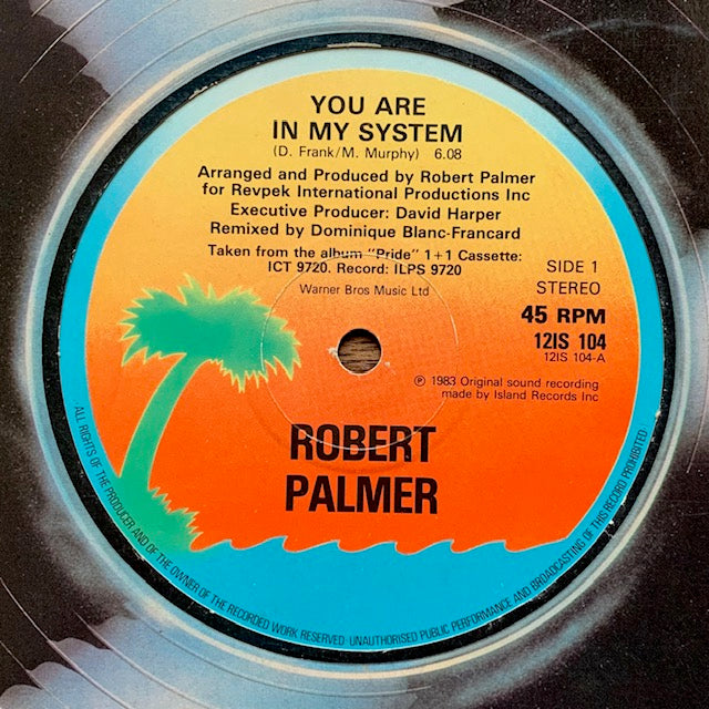 Robert Palmer - You Are In My System