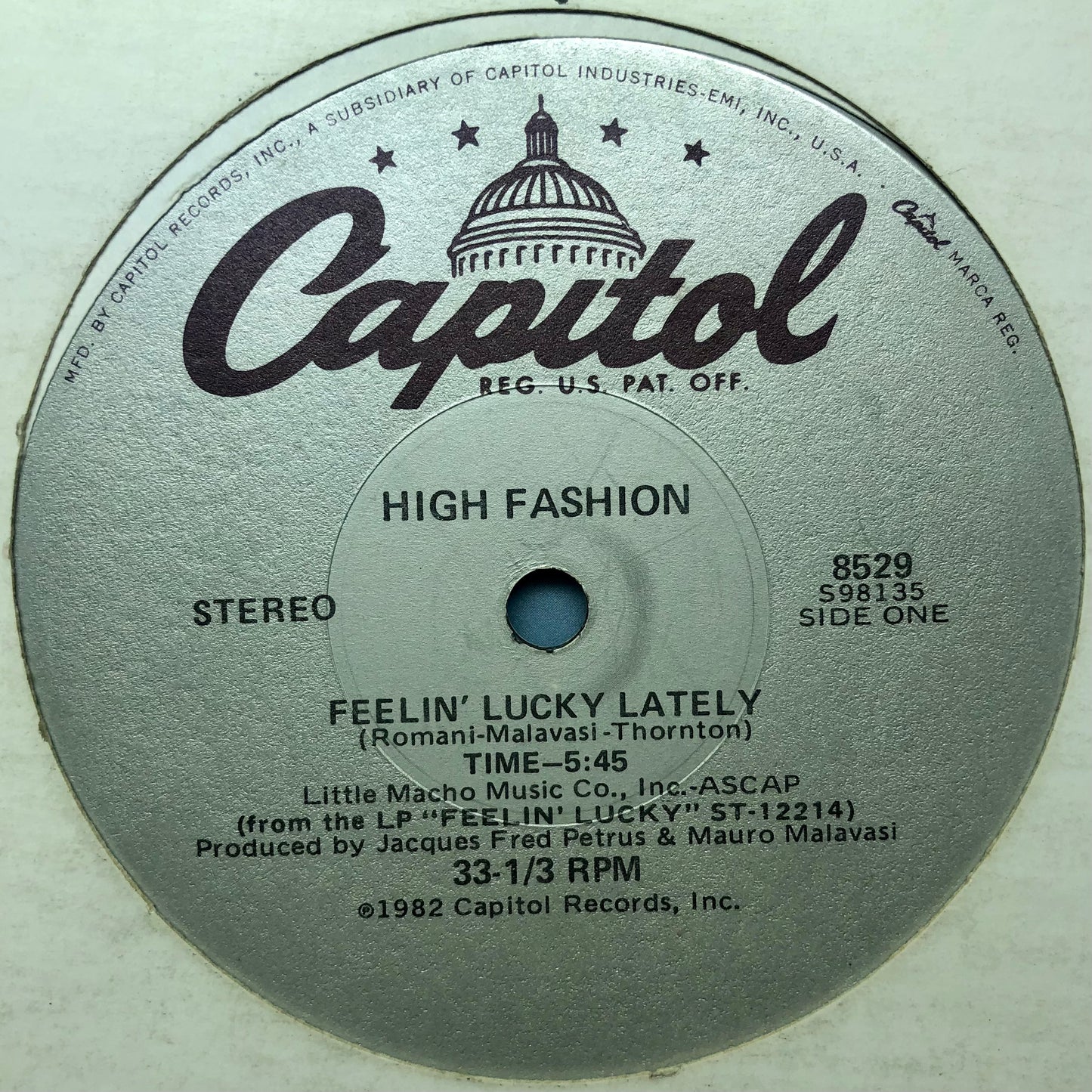 High Fashion - Feelin' Lucky Lately