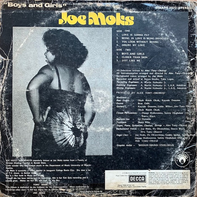 Joe Moks - Boys And Girls