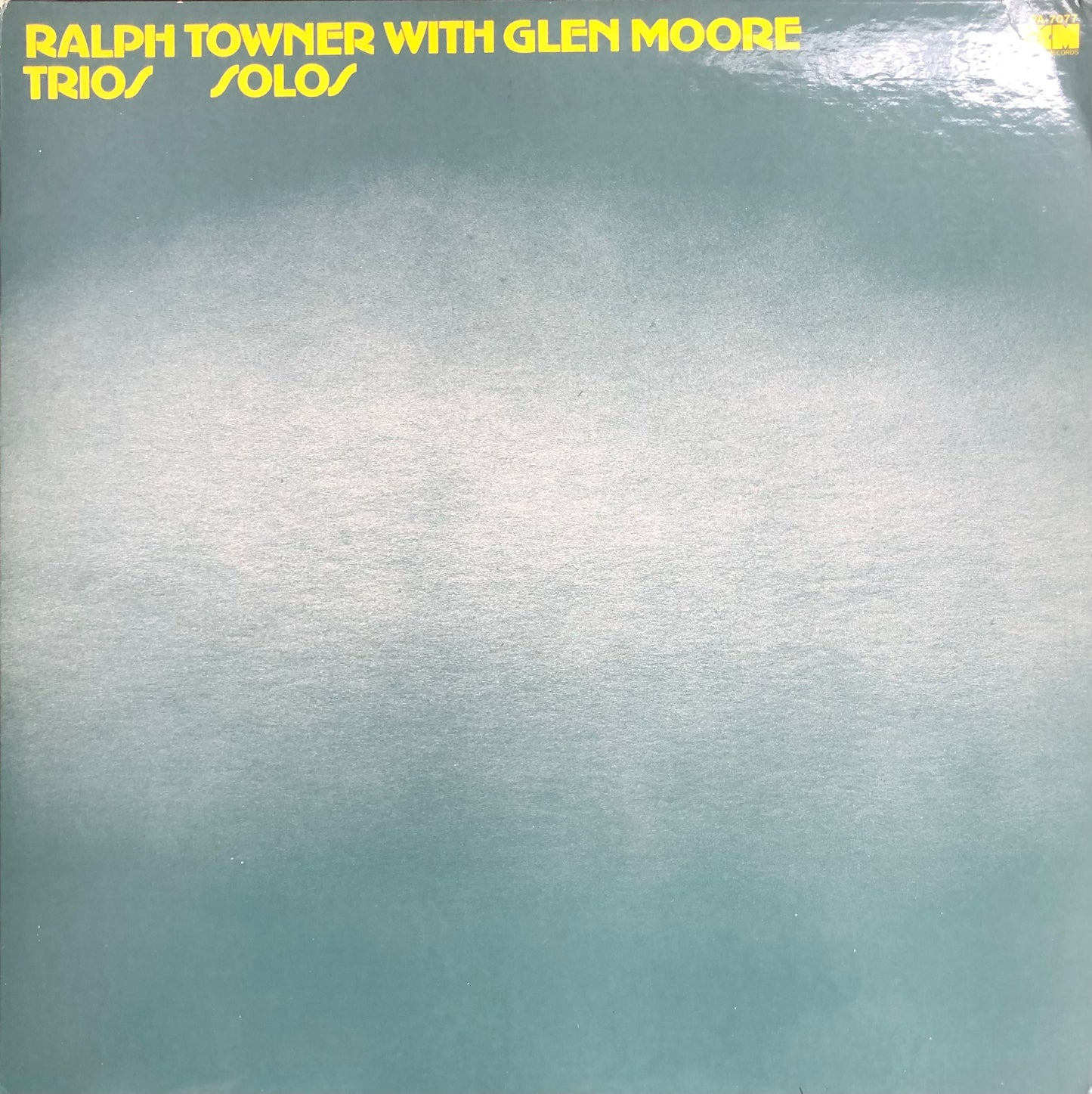 Ralph Towner with Glen Moore - Trios / Solos