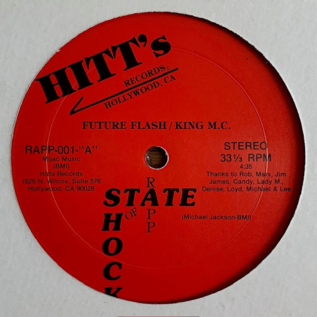 Future Flash / King M.C. - State Of Shock Rapp