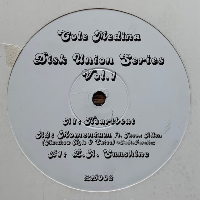 Cole Medina - Disk Union Series Vol. 1