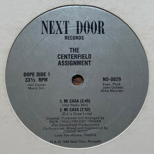 Centerfield Assignment - Mi Casa
