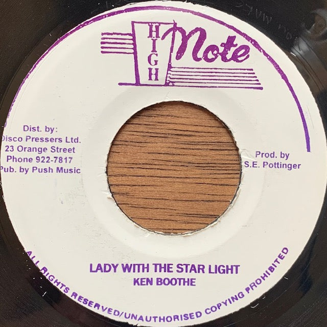 Ken Boothe - Lady With The Star Light