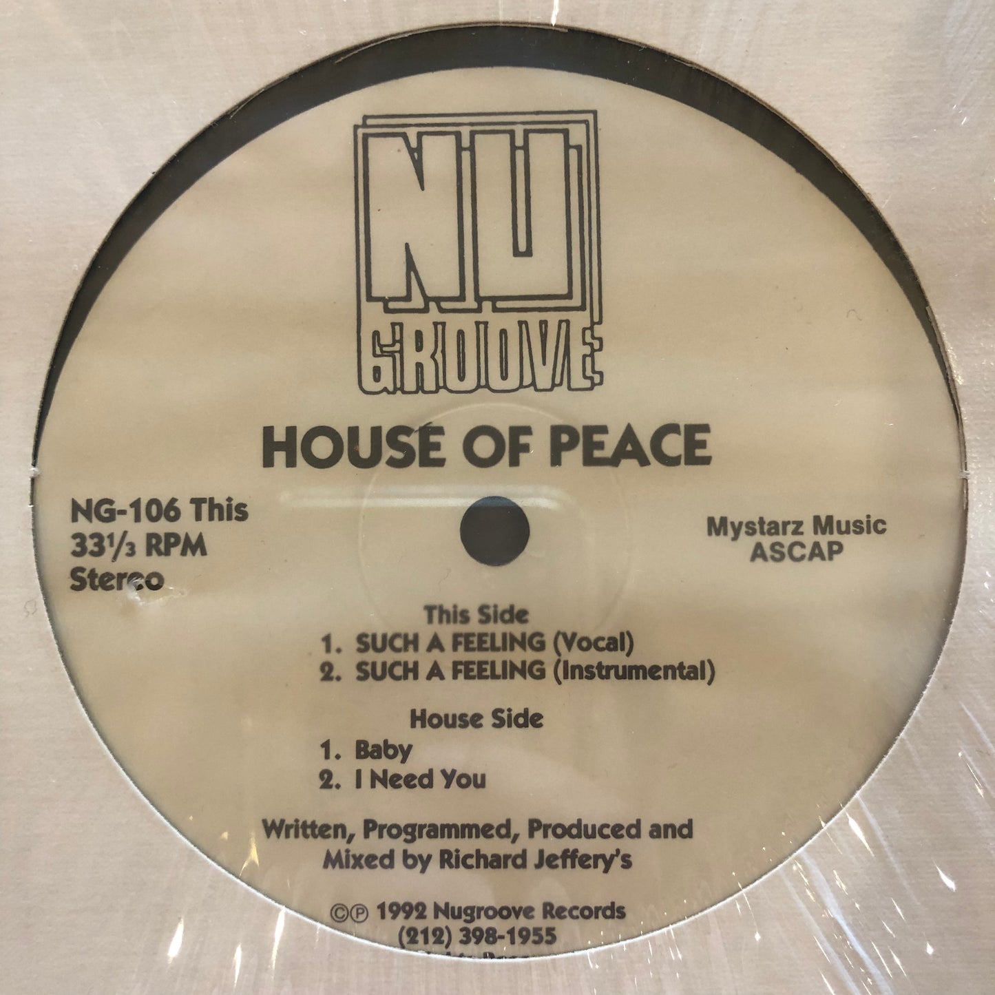 House Of Peace - Such A Feeling