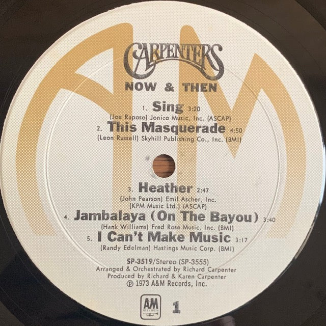 Carpenters - Now & Then