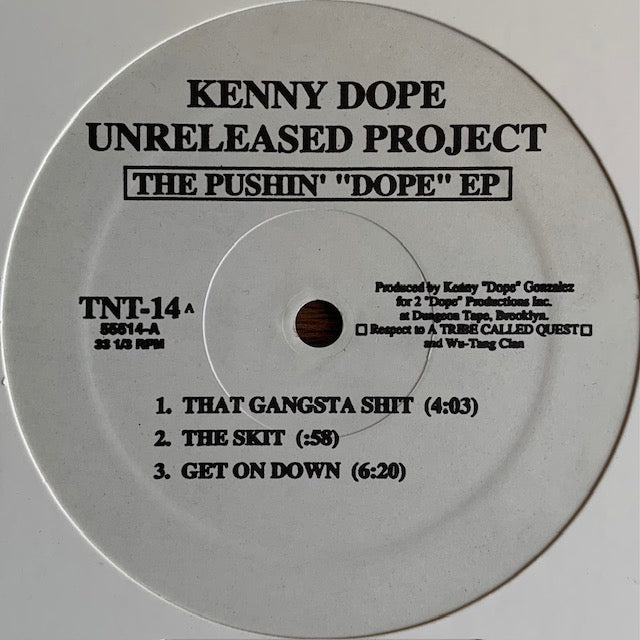 Kenny Dope - The Pushin' "Dope" EP