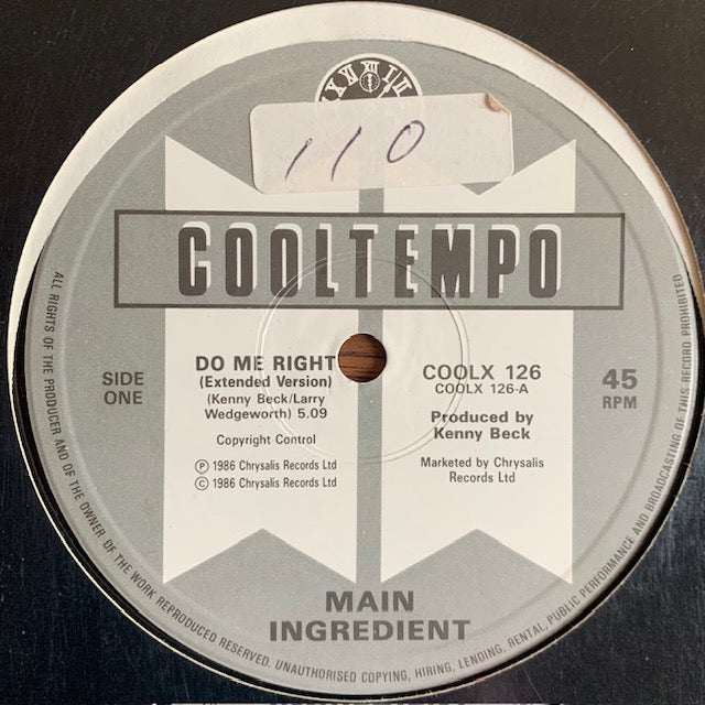 Main Ingredient - Do Me Right
