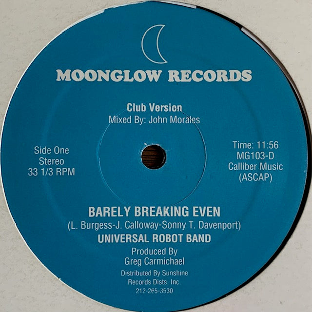 Universal Robot Band - Barely Breaking Even